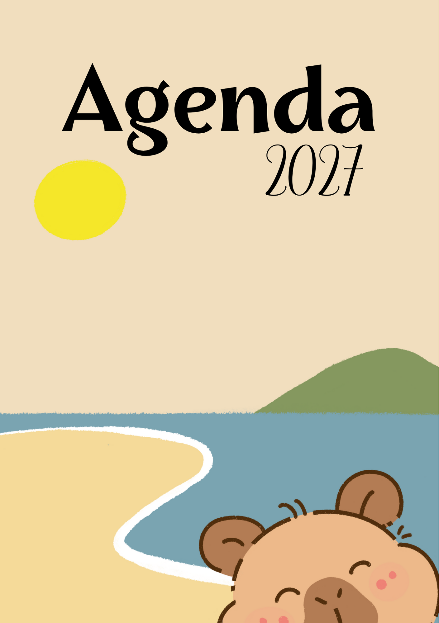 Agenda capibara #2  A5