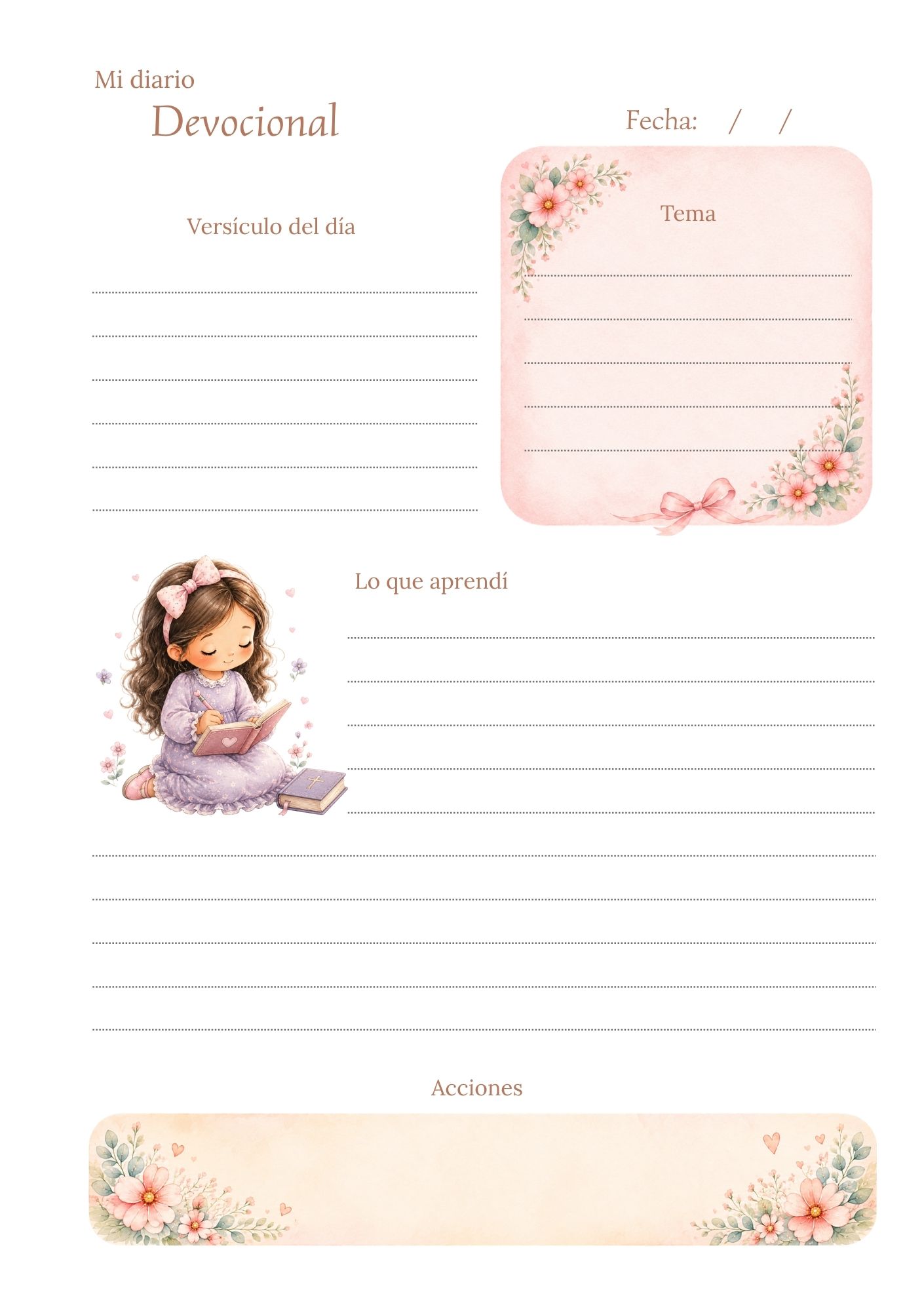Vista 2 de Diario devocional A5