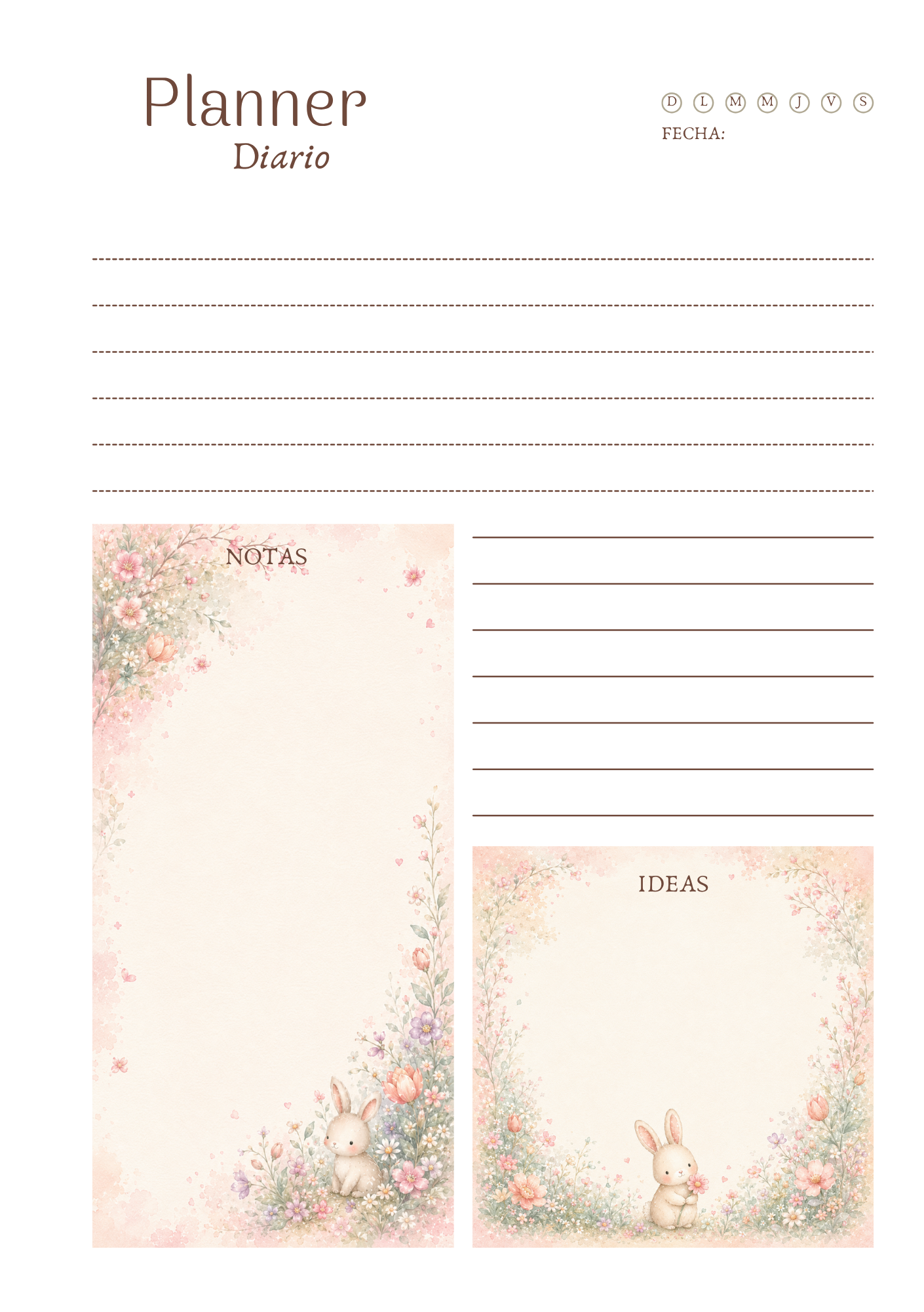 Vista 1 de Planner "Dulce compañía" A5