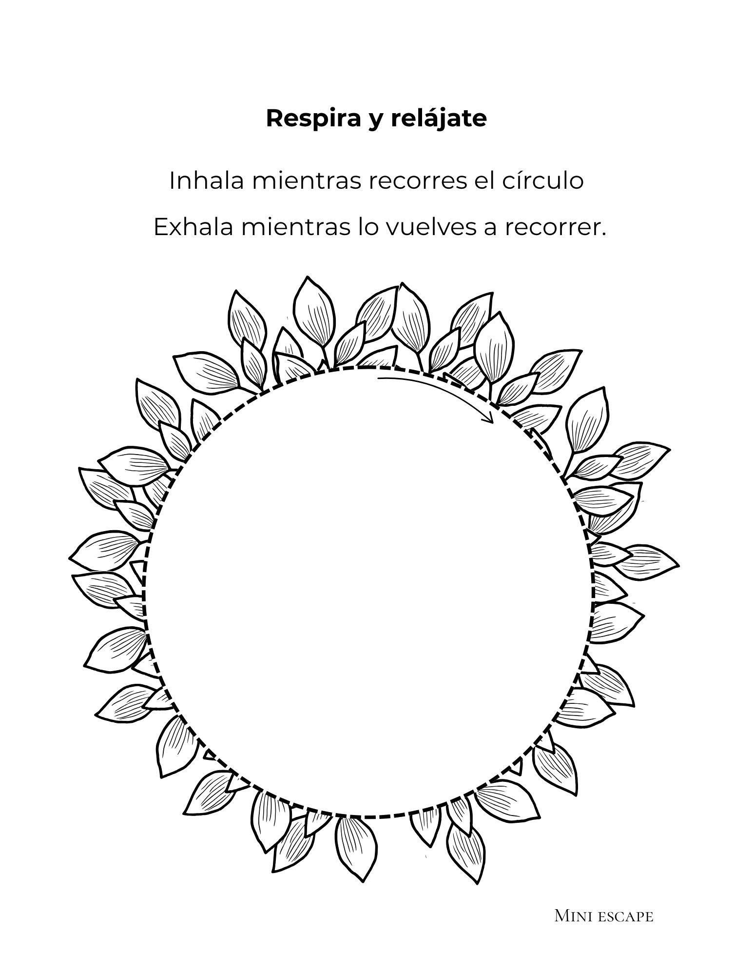 Vista 1 de Mini Escapes para tu Mente: Actividades relajantes