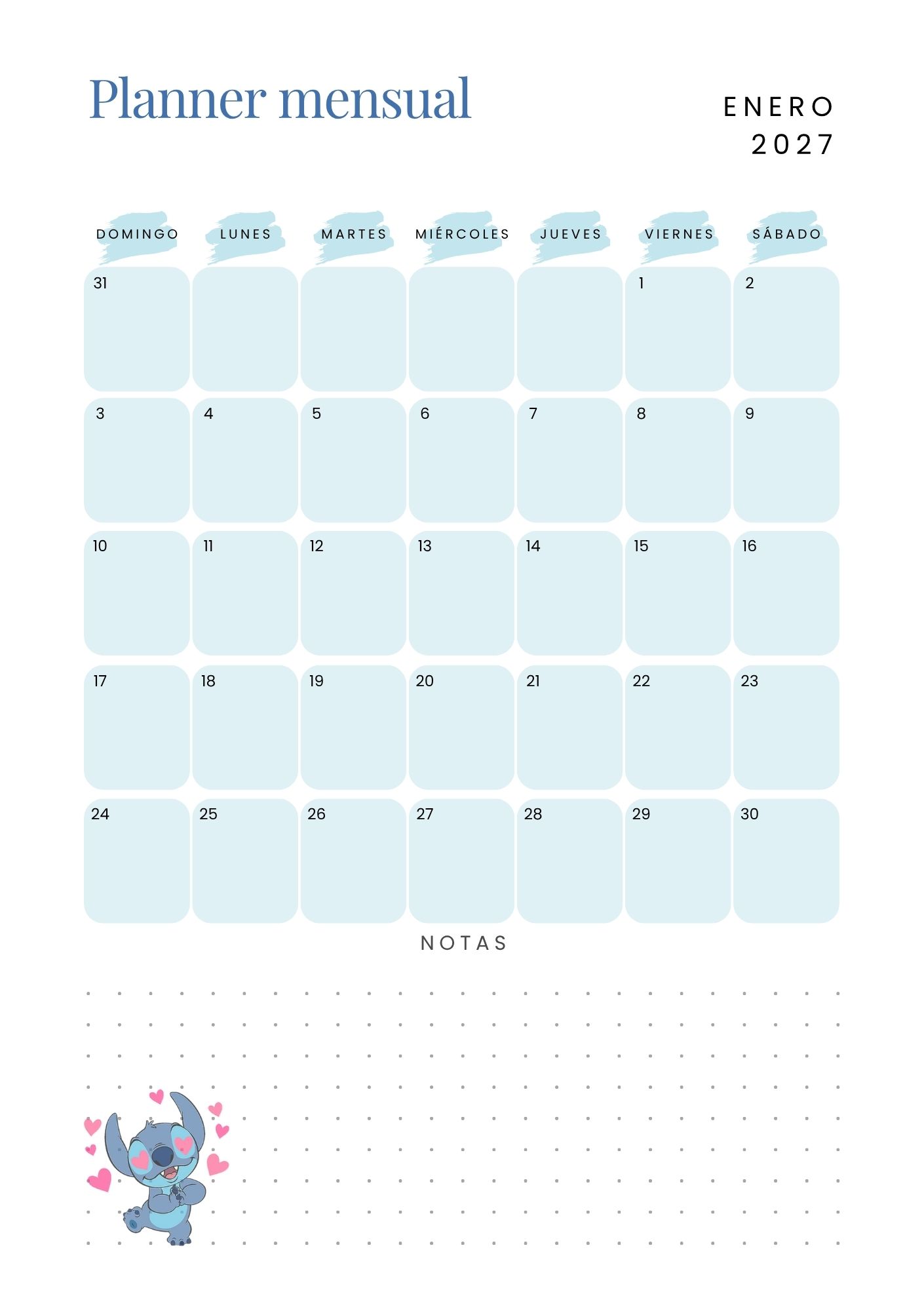 Vista 1 de Agenda Stich  A5
