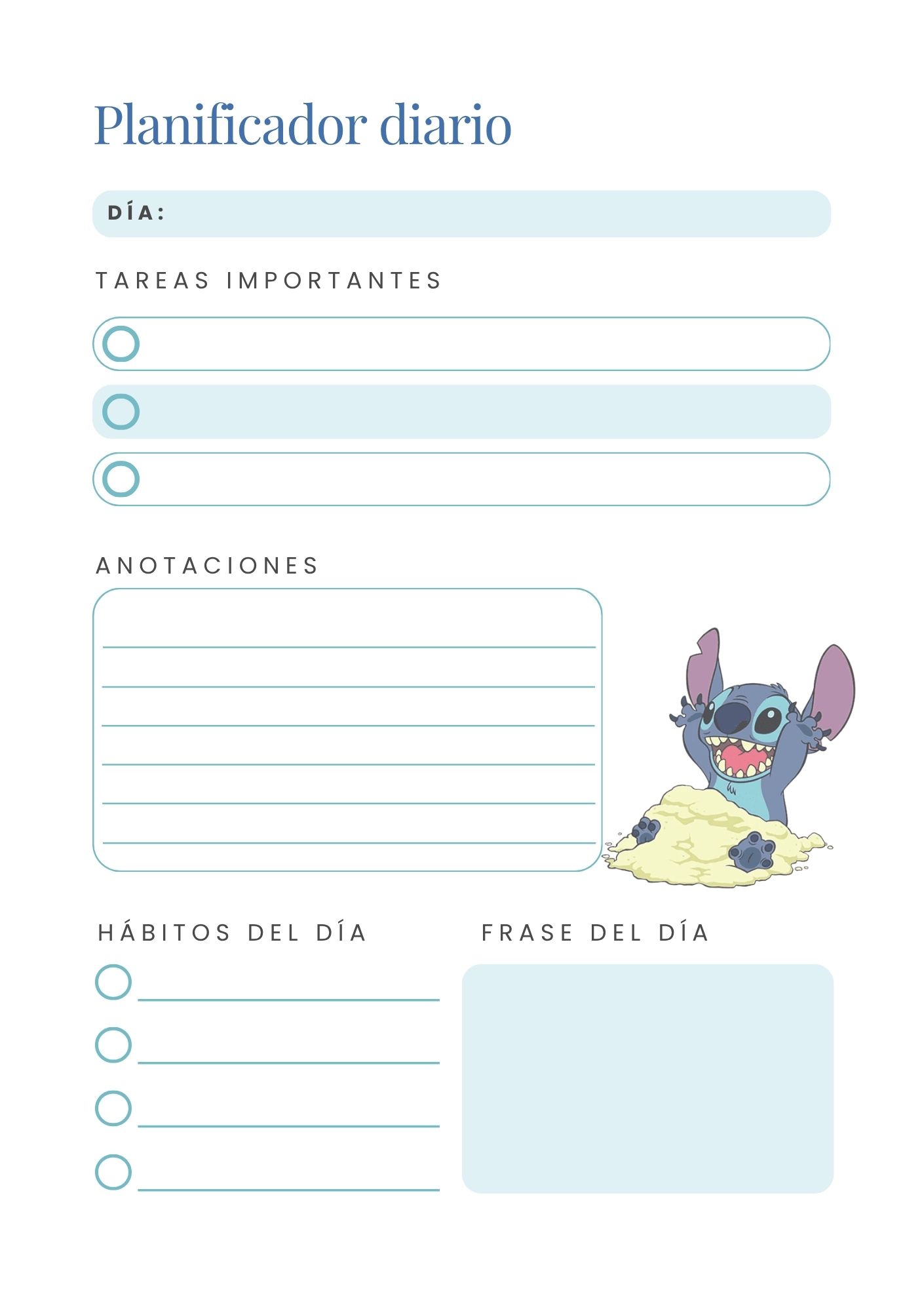 Vista 2 de Agenda Stich  A5