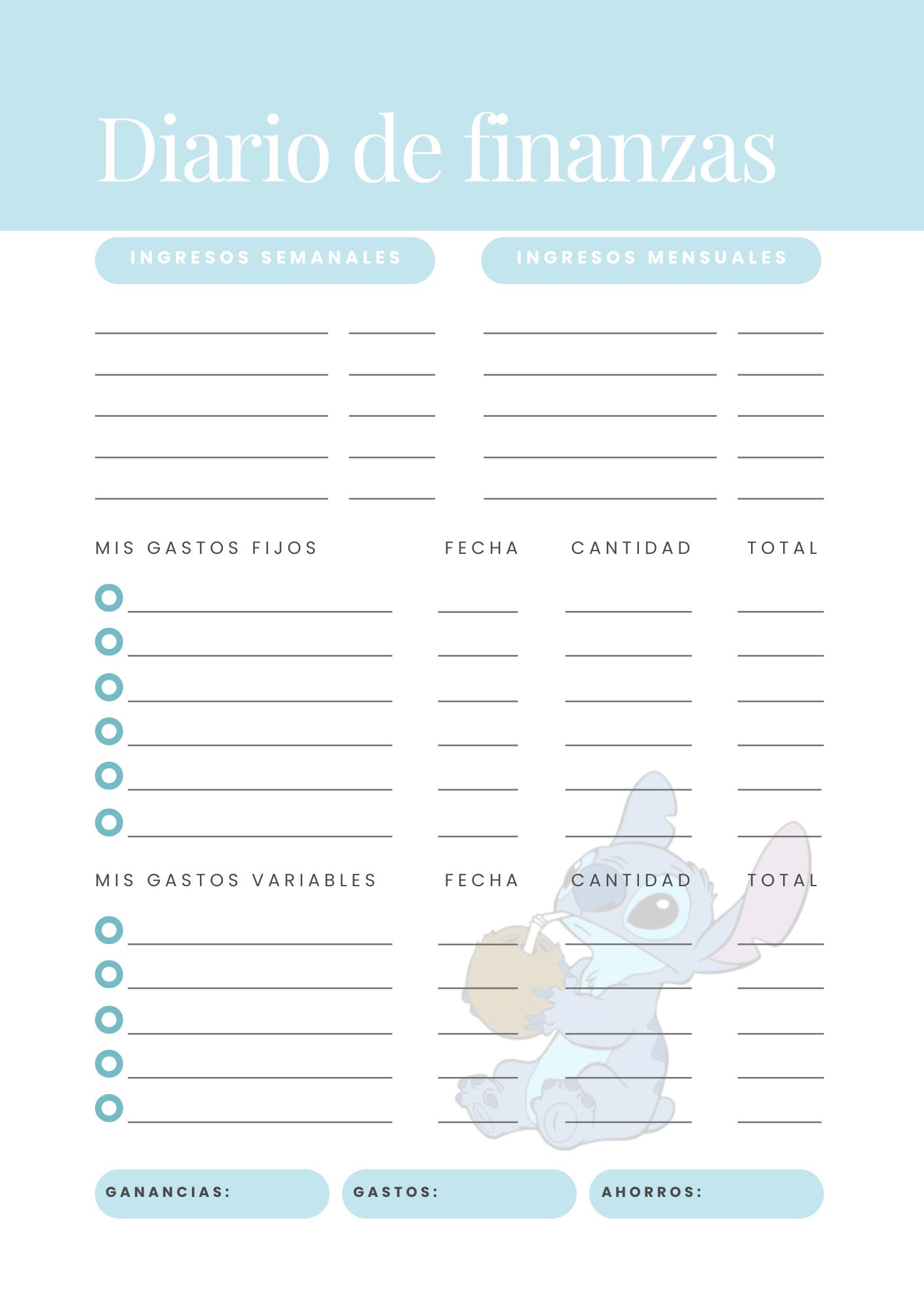 Vista 3 de Agenda Stich  A5