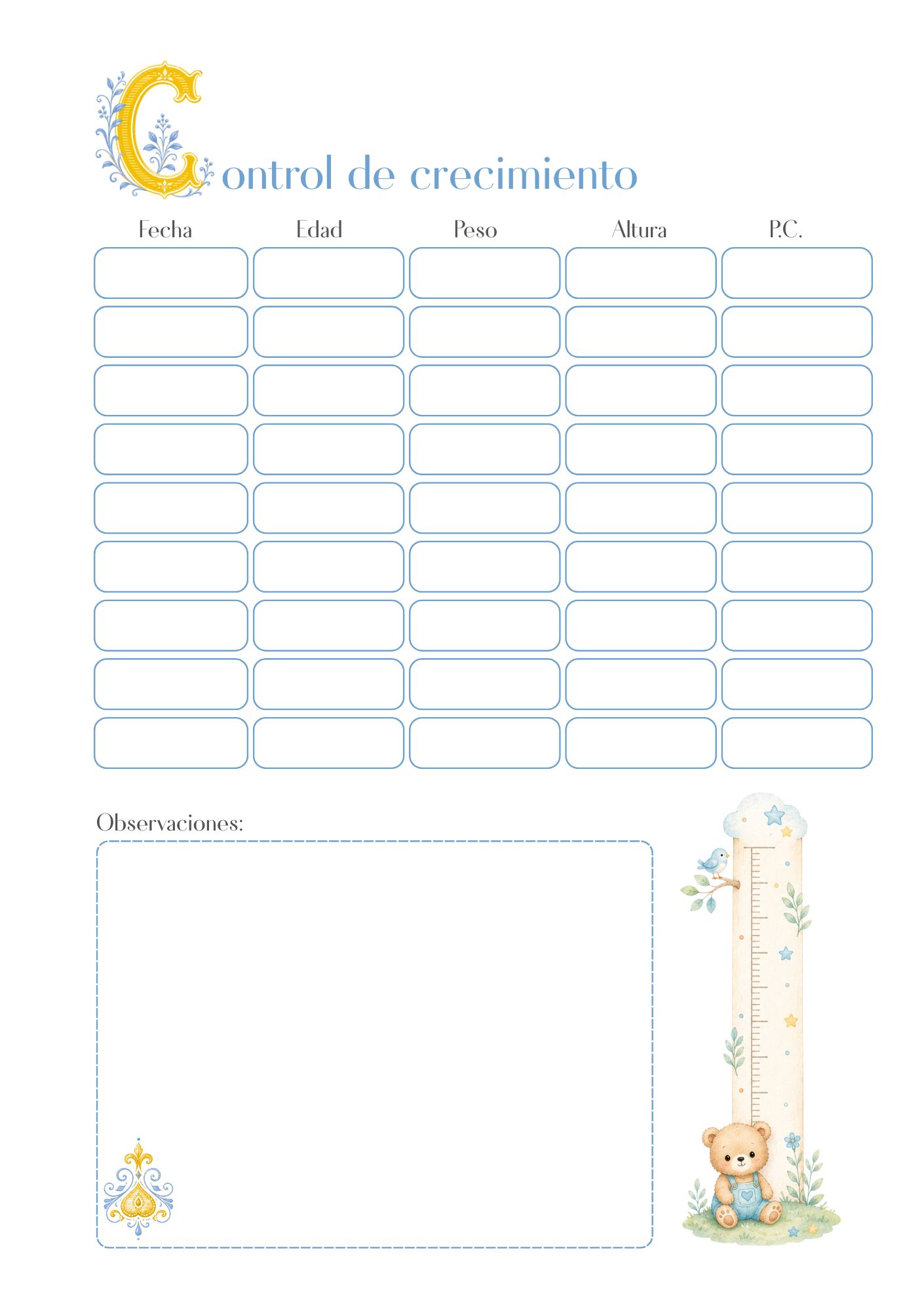 Vista 1 de Agenda pediátrica - Niño - A5