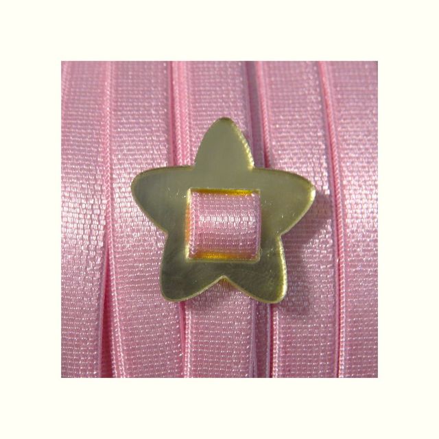 Elástico satinado rosado 8mm x 10m