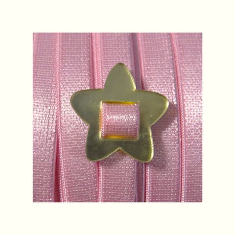 Elástico satinado rosado 8mm x 10m