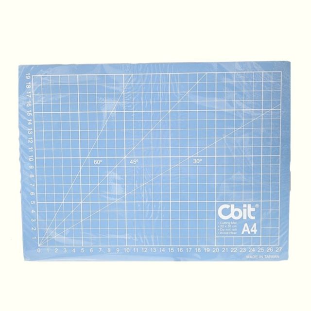 Base de corte Cbit A4 celeste