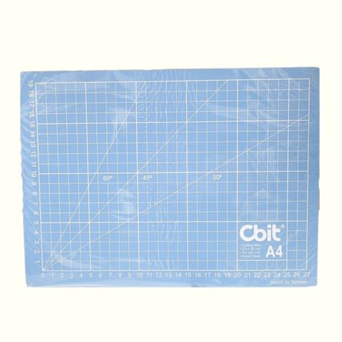 Base de corte Cbit A4 celeste
