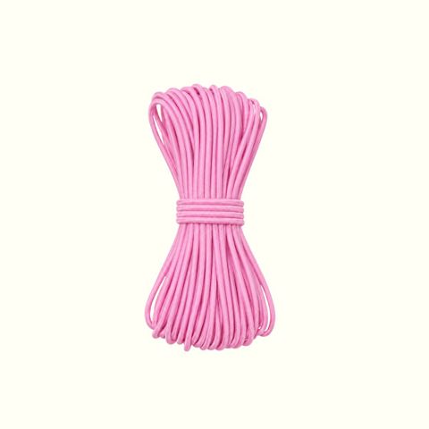 Elástico pilimili 3mm rosado x 5m