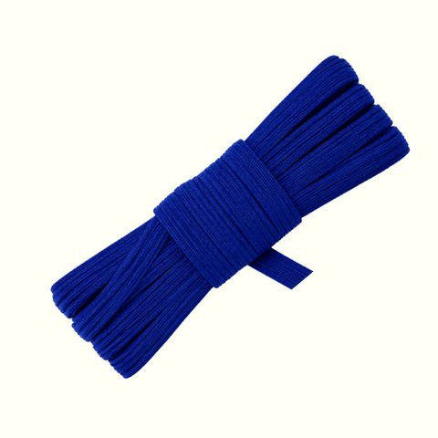 Elástico trencilla 6mm azulino x 5m