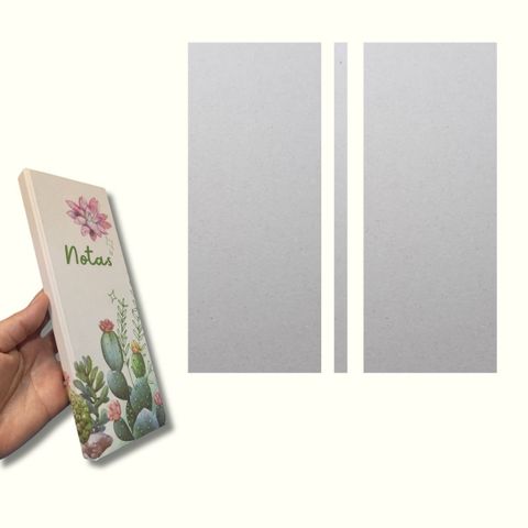 Porta notas de 7.75x22cm x 5und