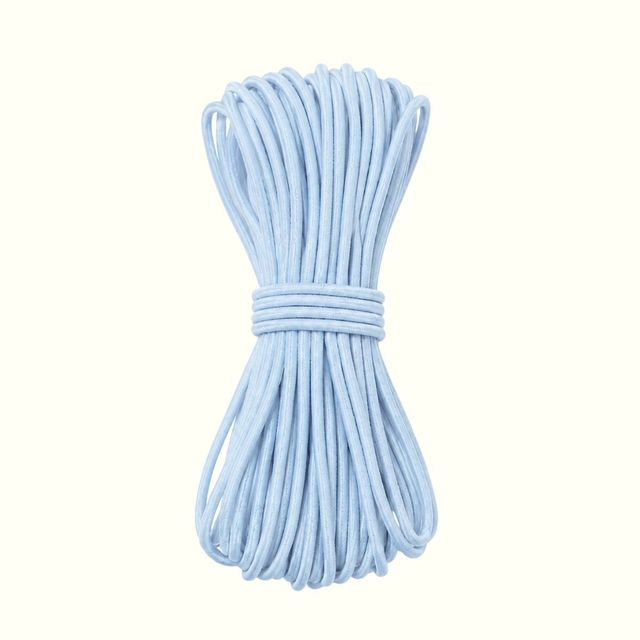 Elástico pilimili 3mm celeste x 5m