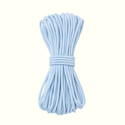 Elástico pilimili 3mm celeste x 5m