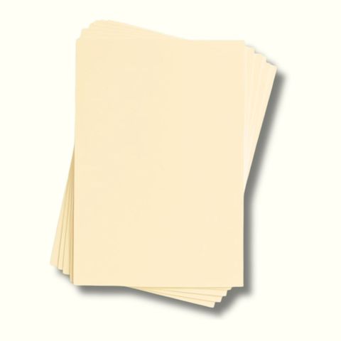Cartulina opalina crema 220gr A4 x 50 hojas