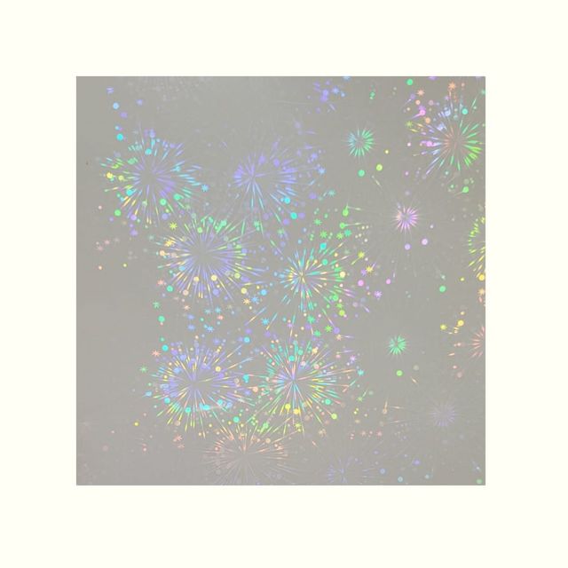 Laminado en frío holográfico fuego artificial 26cm x 5m