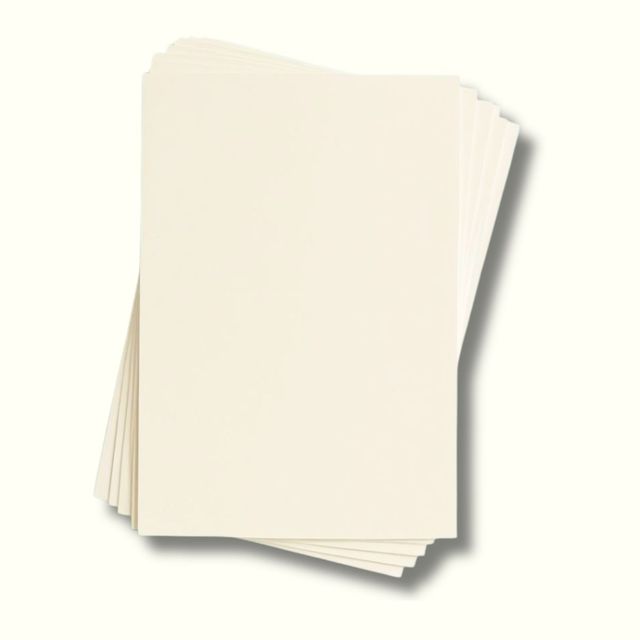 Papel ahuesado 120g A4 x 50 hojas