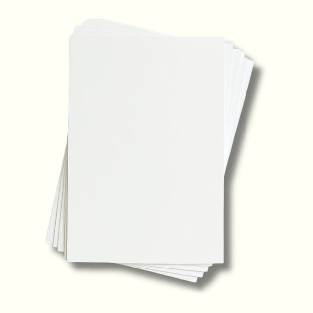 Cartulina hilo blanca 220gr A4 x 50 hojas