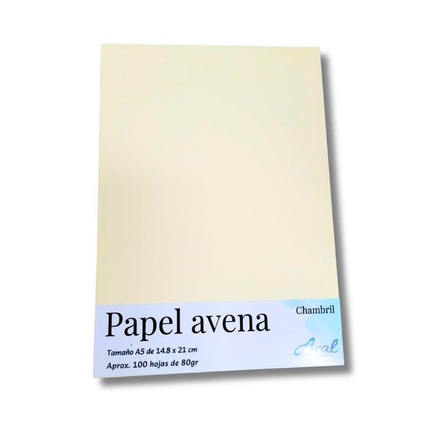 Papel avena 80 g A5 x100