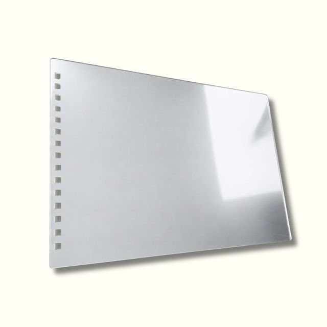Álbum de acrílico A4 plateado x 2 und