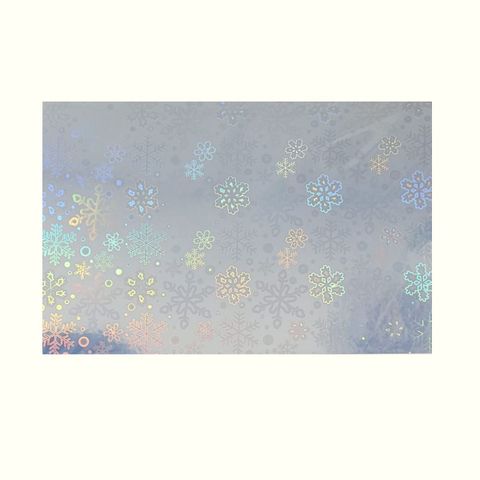 Vinil PET copo de nieve x 20 hojas