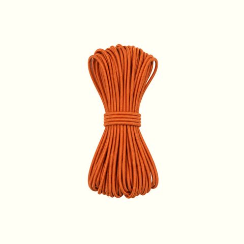 Elástico pilimili de 3mm naranja intenso x 5m